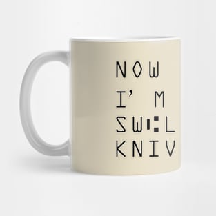 Swallowing Knives Mug